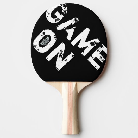 Miss America stijl Crown Game op Ping Pong Paddle Tafeltennisbatje (Voorkant)