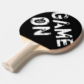 Miss America stijl Crown Game op Ping Pong Paddle Tafeltennisbatje (Voorkant Gekanteld)