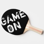 Miss America stijl Crown Game op Ping Pong Paddle Tafeltennisbatje (Zijkant)