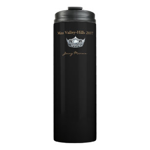 Miss America-stijl Crown Thermal Tumbler Thermosbeker
