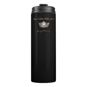 Miss America-stijl Crown Thermal Tumbler Thermosbeker