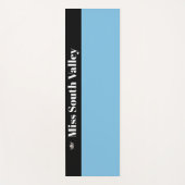 Miss America-stijl Pageant Crown Yoga Mat (Voorkant)