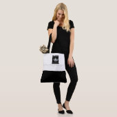 Miss America Style Black Bottom Crown Tas (Op model)