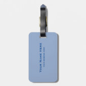 Miss America Style Crown Bagagelabel (Achterkant verticaal)