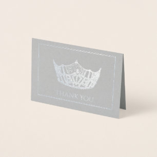 Miss America Style Folie Crown Mini Kaart