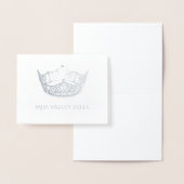 Miss America Style Folie Crown Note Kaart (Display)
