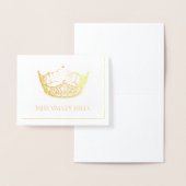Miss America Style Folie Crown Note Kaart (Display)