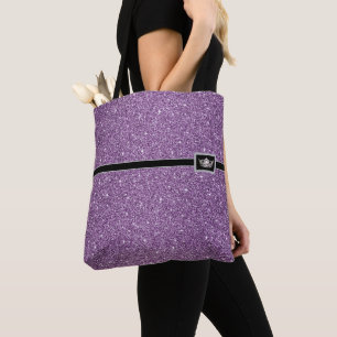 Miss America USA Pageant Faux Glitter Canvas tas