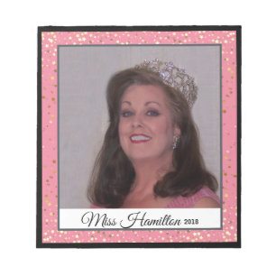 Miss America USA Rodeo Autograaf Pad-Stardust Notitieblok