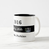 Miss America USA style Crown Your Title Mug (Devant droit)