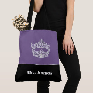 Miss America Zilveren Kroon Boodschappentas-Groot Draagtas