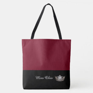Miss America Zilveren Kroon Boodschappentas LRGE K Tote Bag