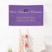 Miss Amerika-Christelijk type Custom Banner (Insitu)
