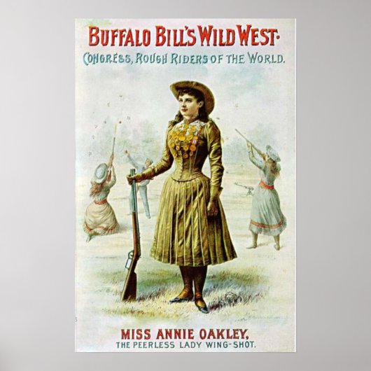 Miss Annie Oakley Poster (Voorkant)