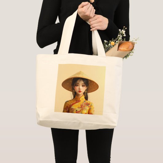 Miss Aodai Grote Tote Bag (Voorkant (product))