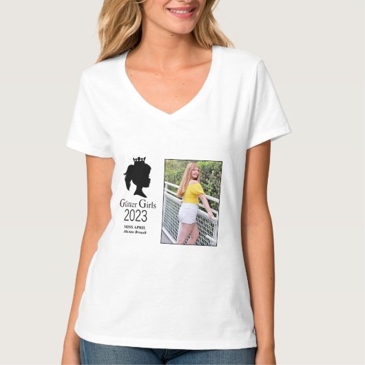 Miss Avril 2023 T-shirt (Devant)