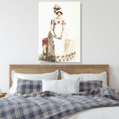 Miss Bennet Canvas Afdruk (Insitu (Slaapkamer))