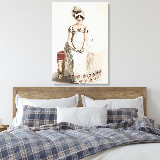 Miss Bennet Canvas Afdruk (Insitu (Slaapkamer))