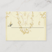 "Miss Bennet" Carte Place (Dos)