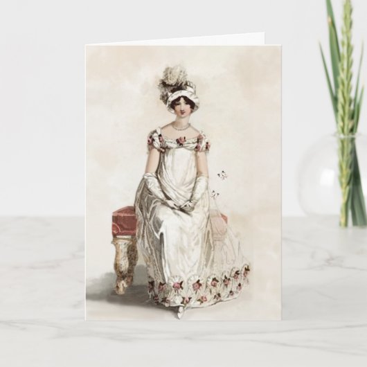"Miss Bennet" Dank u Bedankkaart (Voorkant)