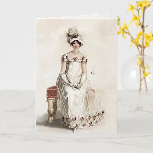 "Miss Bennet", Moederdag, Kaart (Gele Bloem)