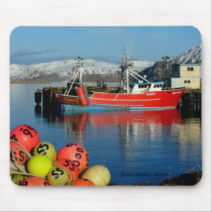 Miss Berdie, Vist Trawler in de Nederlandse haven, Muismat