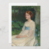 Miss Betty Pollock | John William Waterhouse (Voorkant / Achterkant)