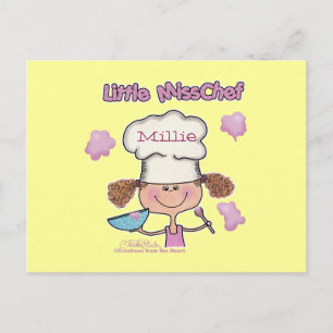 Miss Chef Personaliseren Briefkaart