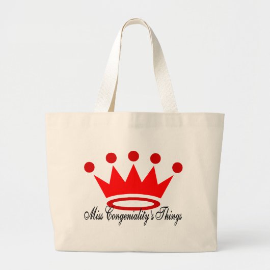 Miss Congeniality's Dingen Grote Tote Bag (Voorkant)