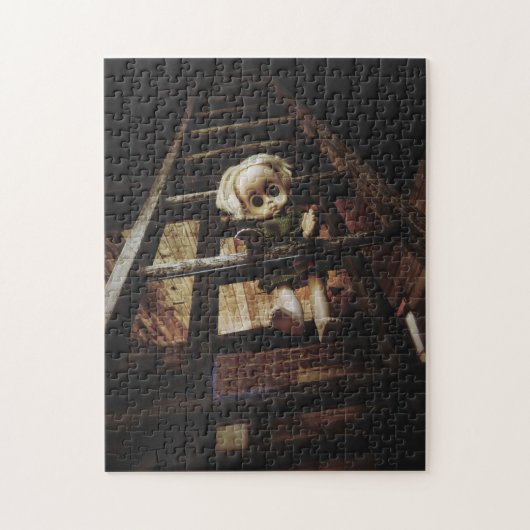 Miss Creepy Doll Legpuzzel (Verticaal)