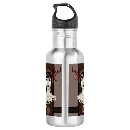 Miss D. Waterfles (Achterkant)