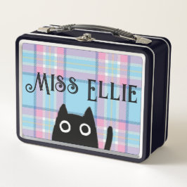Miss Ellie en Cat Black Lunchbox