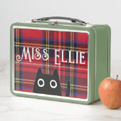 Miss Ellie en Cat Green Lunchbox (In situ)