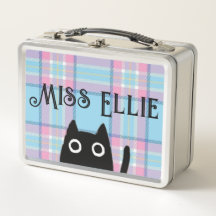 Miss Ellie en Kat RVS Lunchbox