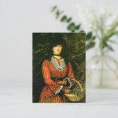 Miss Eveleen Tennant van John Everett Millais Briefkaart (Staand voorkant)