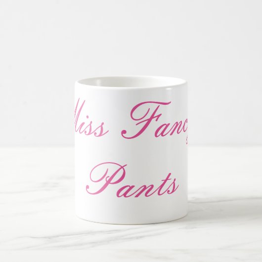 Miss Fancy Pants Mok Preppy Cute Gift Girly (Center)