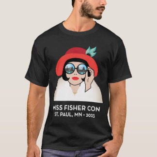 Miss Fisher Con 2023 - omgekeerd T-shirt