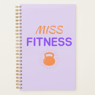 Miss Fitness-agenda. Sportcadeau Idee Planner