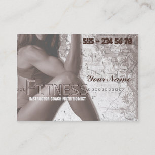 Miss Fitness III - Business-, Schedule Card Afsprakenkaartje