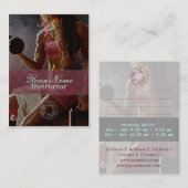 Miss Fitness IV - Visitekaartje (Voorkant / Achterkant)