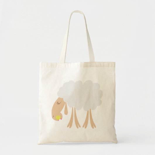 Miss Fluffy McCottonball Canvas tas (Voorkant)