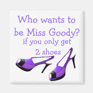 Miss Goody Twee Schoenen Paarse Hoge Hakken Magneet