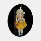  Miss Halloween Keramisch Ornament (Rechts)