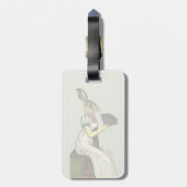 Miss Hare 2 Bagagelabel (Achterkant verticaal)