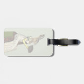 Miss Hare 2 Bagagelabel (Achterkant horizontaal)