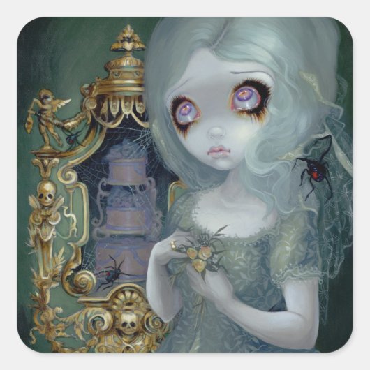 "Miss Havisham" Sticker (Voorkant)