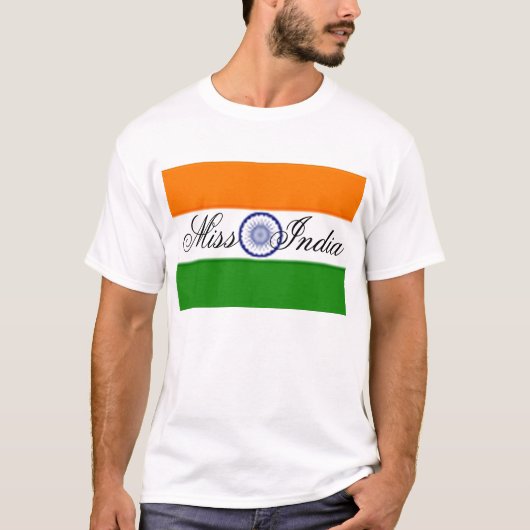 Miss India T-shirt (Voorkant)
