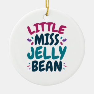 Miss Jelly Bean Easter Snoep Nickname Keramisch Ornament