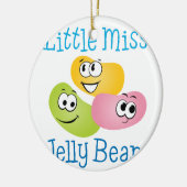 Miss Jelly Bean Keramisch Ornament (Links)