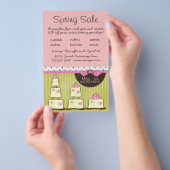 Miss. Jen Cake Small Sale Flyer (Hand)